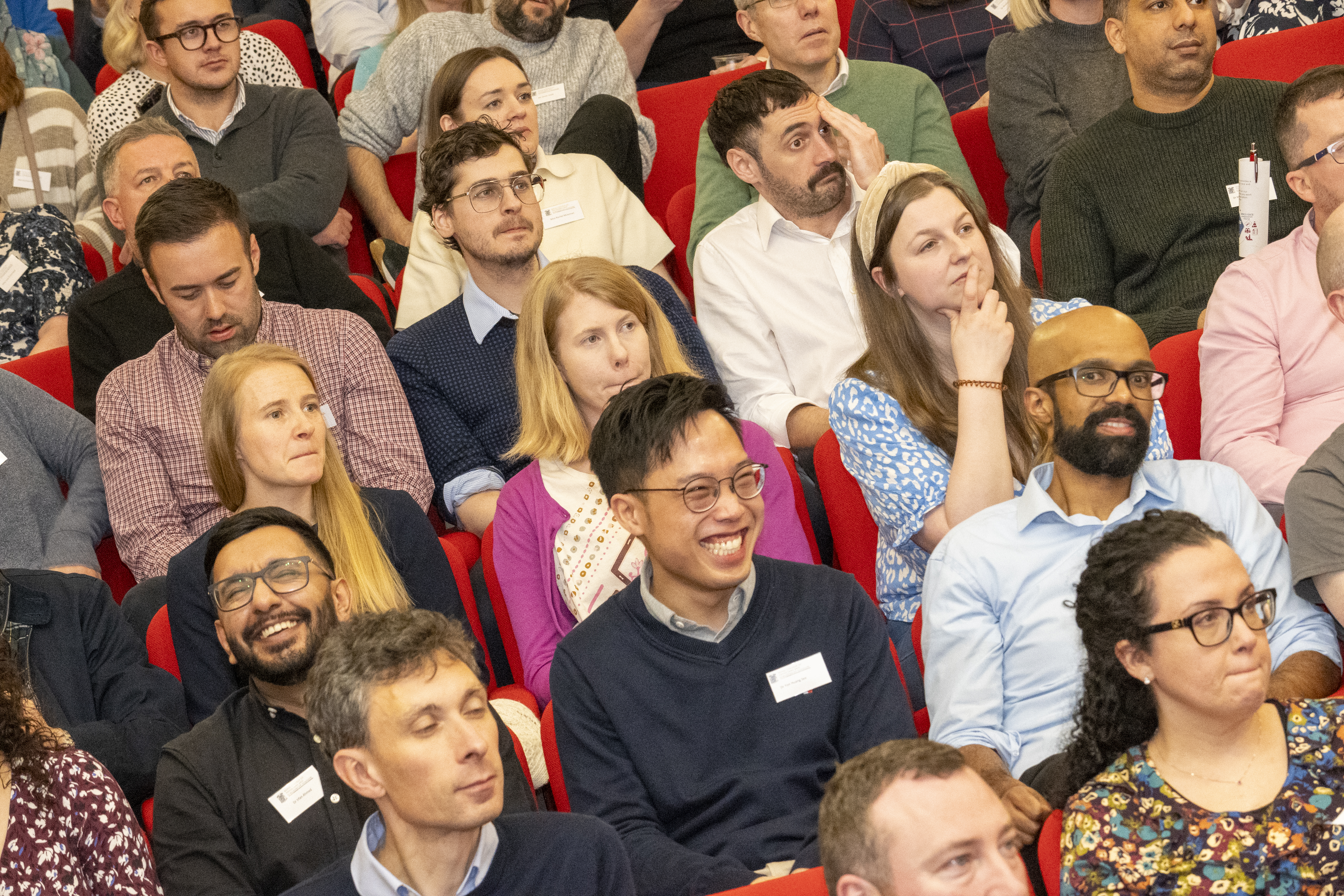 A busy lecture theatre
